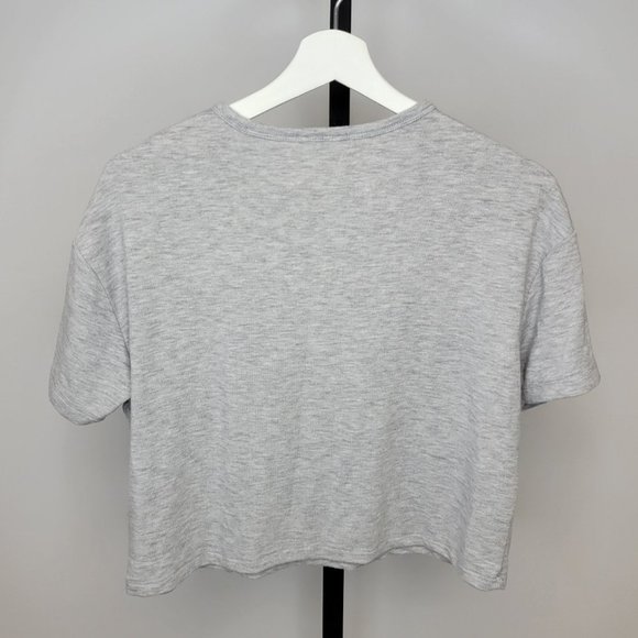Aritzia Gray Short Sleeve Tee Medium Oversized - Picture 4 of 5